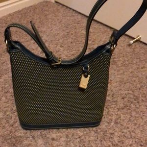 Dooney & Bourke Navy Leather Purse